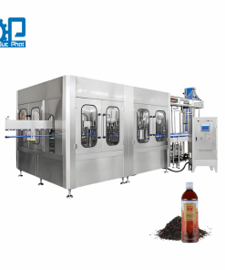 Máy chiết rót chai nước trà đen