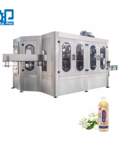 Máy chiết rót chai trà nhài
