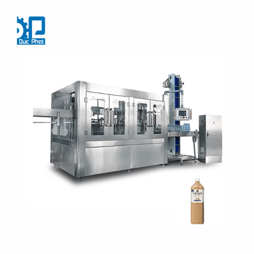 Máy chiết rót chai trà sữa