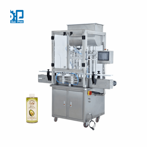 Máy chiết rót dầu bơ đóng chai