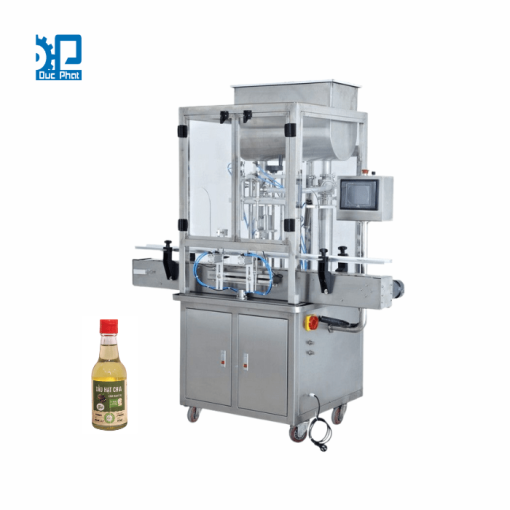Máy chiết rót dầu hạt chia đóng chai