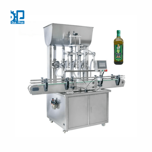 Máy chiết rót dầu olive đóng chai