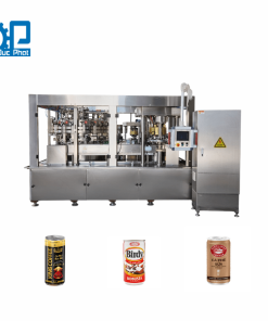 Máy chiết rót lon cà phê