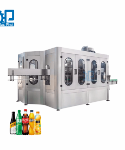 Máy chiết rót nước ép bí đỏ đóng chai