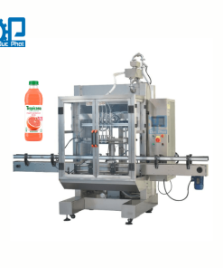 Máy chiết rót nước ép bưởi đóng chai