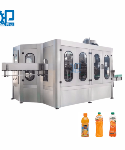 Máy chiết rót nước ép cam đóng chai