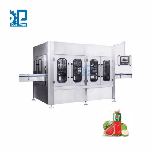 Máy chiết rót nước ép dưa hấu đóng chai