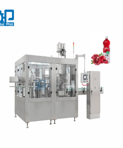 Máy chiết rót nước ép lựu đóng chai