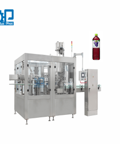 Máy chiết rót nước ép nho đóng chai