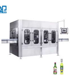 Máy chiết rót rượu chanh đóng chai
