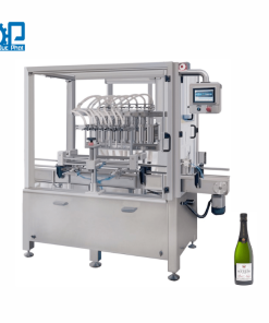 Máy chiết rót rượu sâm panh đóng chai