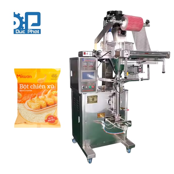 Máy đóng gói bột chiên giòn, chiên xù trọng lượng nhỏ hơn 200 gam