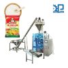 Máy đóng gói bột chiên giòn, chiên xù máng cổ áo cấp liệu tự động (trọng lượng > 200 gam)