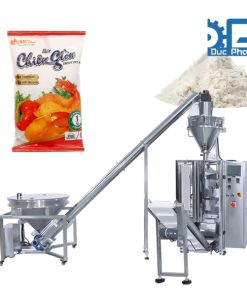 Máy đóng gói bột chiên giòn, chiên xù túi bụng máng có cổ áo (>200gam)