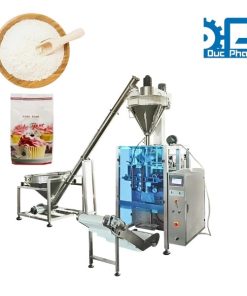 Máy đóng gói bột làm bánh túi bụng máng cổ áo cấp liệu tự đông (>200 gam)