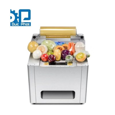 Máy đóng khay màng co rau củ quả