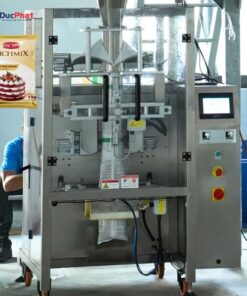 Máy đóng gói bột làm bánh túi bụng máng cổ áo