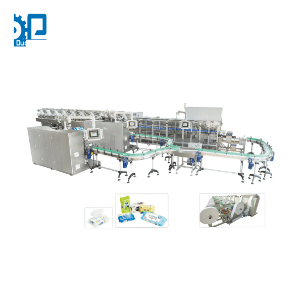 Dây chuyền sản xuất khăn ướt 8 line