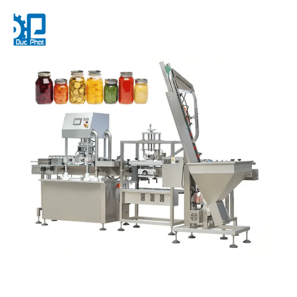 Máy đóng nắp chai thủy tinh 2