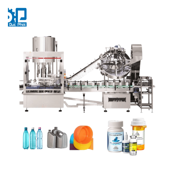 Máy đóng nắp chai xịt 1