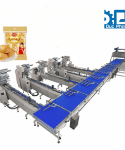 Dây chuyền cấp, đóng gói bánh mì tự động