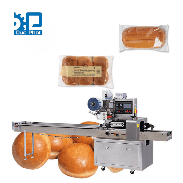 Máy đóng gói khay bánh mì