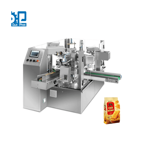 Máy đóng gói bánh gạo túi sẵn Máy đóng gói bánh gạo túi sẵn
