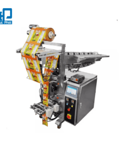 Máy đóng gói bò khô túi bụng băng tải gầu