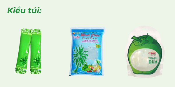 Bao bì túi thạch dừa