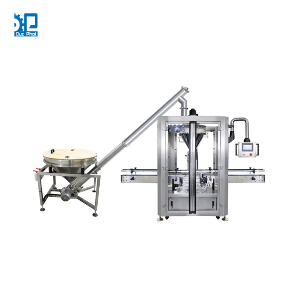 Máy chiết bột ngũ cốc vào lọ, lon