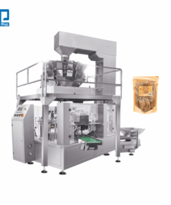 Máy đóng gói bánh hạt dinh dưỡng túi zipper rotary