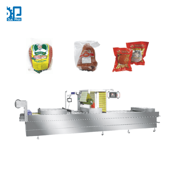 Máy đóng gói hút chân không thịt hun khói Máy đóng gói hút chân không thịt hun khói