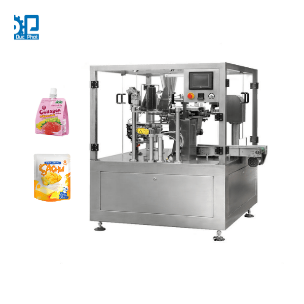 Máy đóng gói thạch dạng túi sẵn rotary