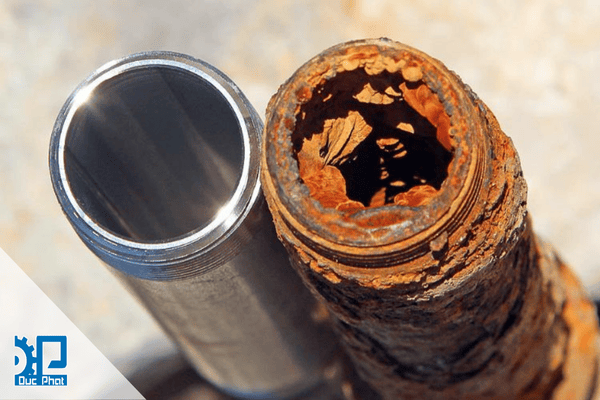 Kim loại bị ăn mòn bởi bột hóa chất Kim loại bị ăn mòn bởi bột hóa chất