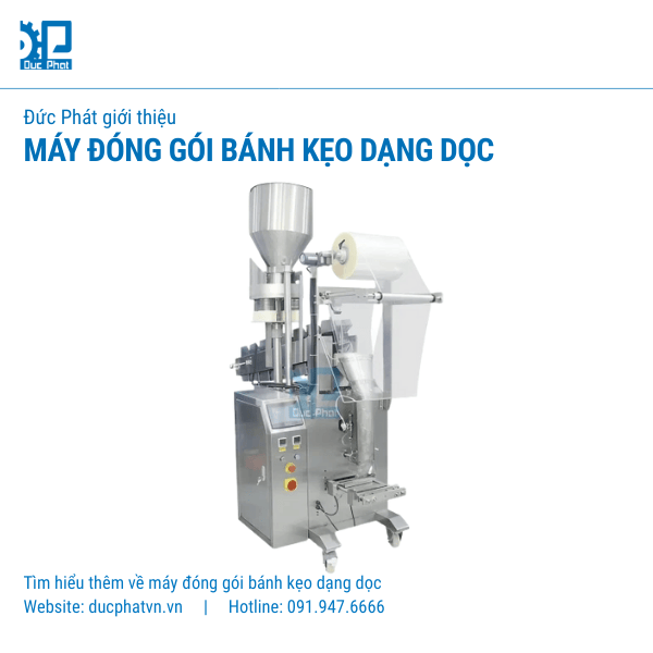 Máy đóng gói bánh kẹo dạng dọc tự động