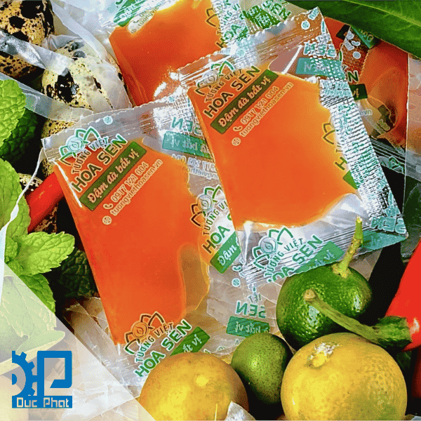 Đóng gói tương ớt