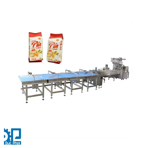Giải pháp đóng gói bánh pía túi gối, túi bụng Giải pháp đóng gói bánh pía túi gối, túi bụng