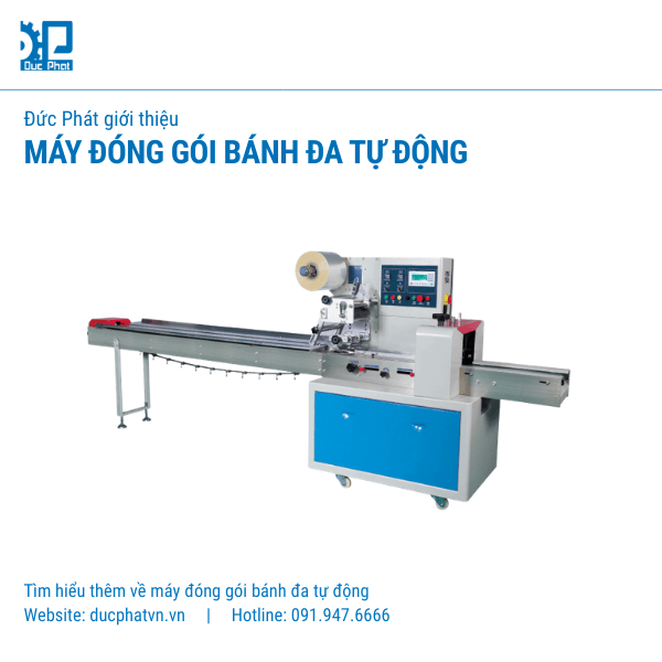 Máy đóng gói bánh đa tự động
