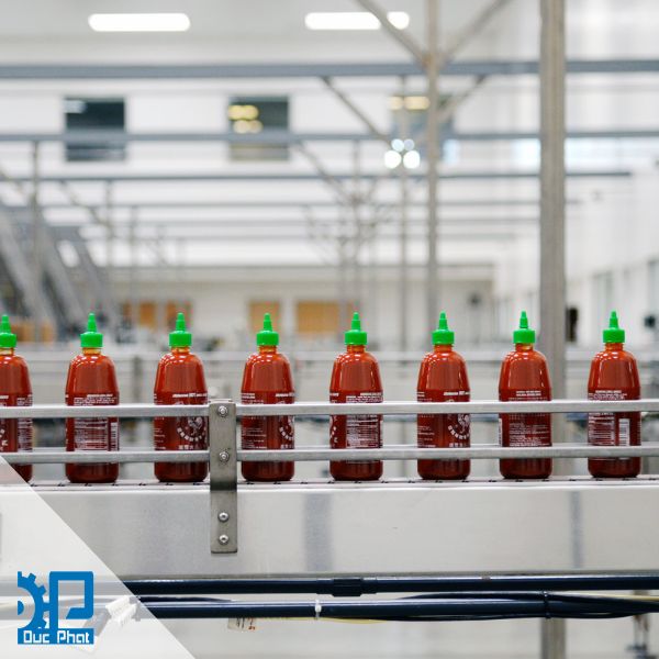 Máy đóng gói tương ớt dạng chai Máy đóng gói tương ớt dạng chai