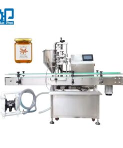 Máy chiết rót hũ mật ong Đức Phát