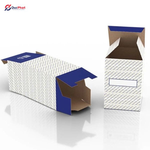 Mẫu hộp gấp mép, dạng bao bì được sử dụng phổ biến trong dây chuyền máy đóng hộp gấp mép Mẫu hộp gấp mép, dạng bao bì được sử dụng phổ biến trong dây chuyền máy đóng hộp gấp mép