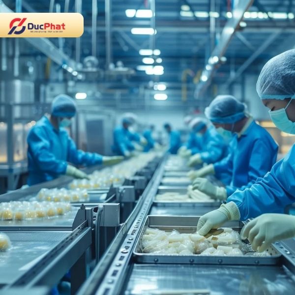 Kiểm soát nhiệt độ, độ ẩm và vệ sinh trong khu vực sản xuất giúp đảm bảo chất lượng thực phẩm trước khi đóng gói Kiểm soát nhiệt độ, độ ẩm và vệ sinh trong khu vực sản xuất giúp đảm bảo chất lượng thực phẩm trước khi đóng gói