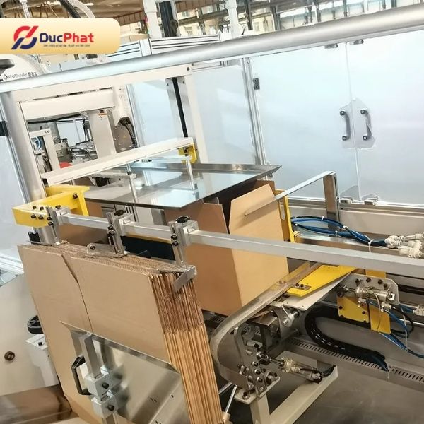 Máy đóng hộp và máy đóng thùng carton được sử dụng cho các quy cách bao bì và công đoạn đóng gói khác nhau Máy đóng hộp và máy đóng thùng carton được sử dụng cho các quy cách bao bì và công đoạn đóng gói khác nhau