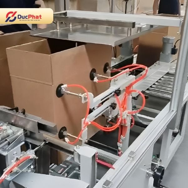 Máy mở và dựng thùng carton Máy mở và dựng thùng carton