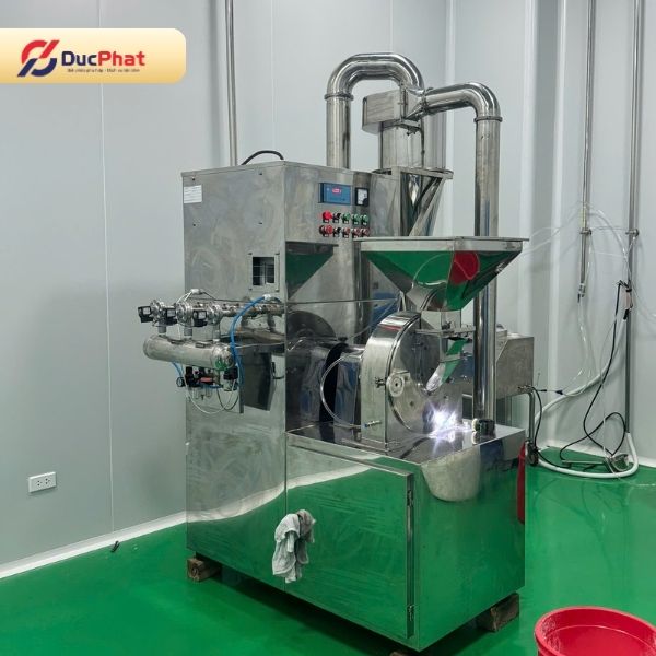 Máy nghiền bột công nghiệp có hút bụi Máy nghiền bột công nghiệp có hút bụi