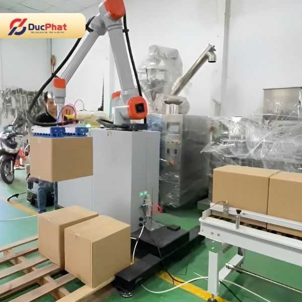 Robot xếp pallet tự động Robot xếp pallet tự động